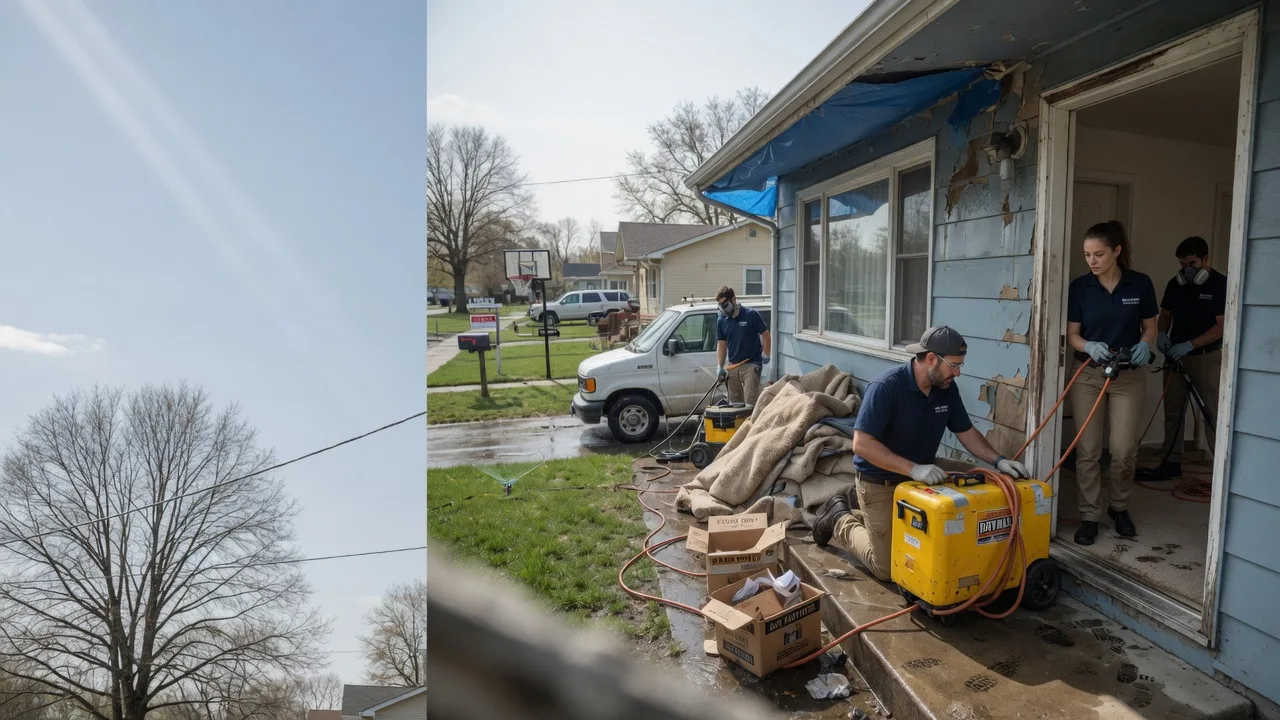 Basement Flood Cleanup in Marshall, MI near me